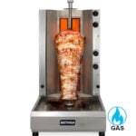 Asador de Shawarma de 4 Quemadores a Gas ACGE.4