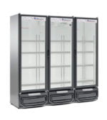 Enfriador vertical 3 Puertas Gelopar GCVR-1450 PR