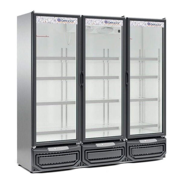 Enfriador vertical 3 Puertas Gelopar GCVR-1450 PR