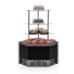 Exhibidor de comida esquinero GELOPAR Ref: Mueble Neutro