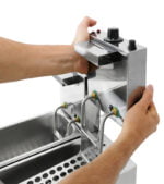 Freidora Eléctrica De 2 Cestas, 3L + 3L Marca METVISA