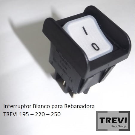 Interruptor-Blanco-TREVI-195-220-250.jpg Repuestos de Rebanadoras TREVI - Imagen 1