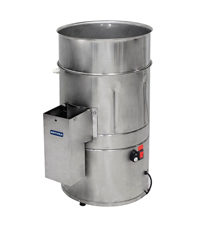 Peladora De Papa 10Kg en acero inoxidable