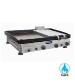 Plancha Industrial a Gas con Prensador de 81 Cm de Largo