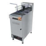 Freidora industrial Cuadrada gas capacidad 20L