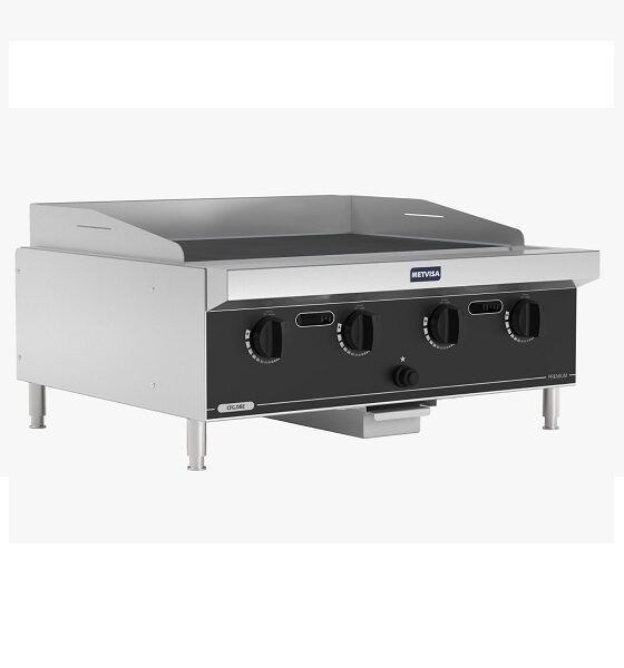 Plancha Lisa de Fritura a Gas METVISA CFG.06E