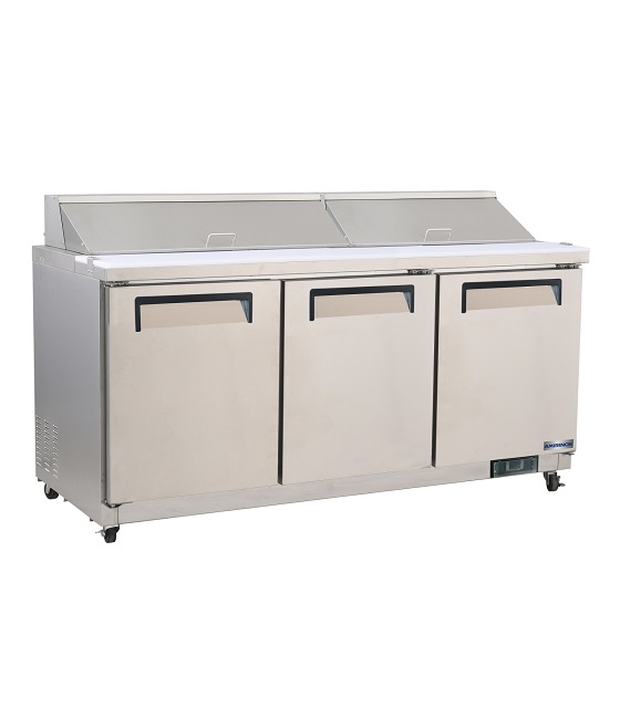 Refrigerador Sandwich Prep 3 puertas AMIRINOX AMX-S72 Refrigerador Sandwich Prep AMIRINOX AMX-S72 - Imagen 1