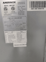 Refrigerador Sandwich Prep AMIRINOX AMX-S60 - Imagen 11